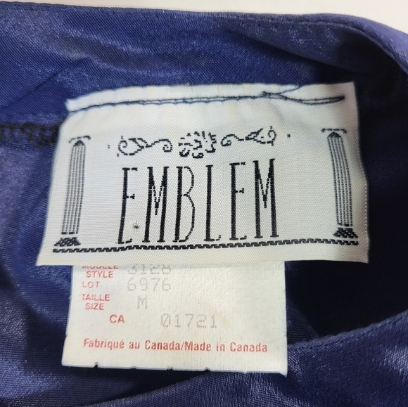 Embelm Blue Blouse - Picture 7 of 7